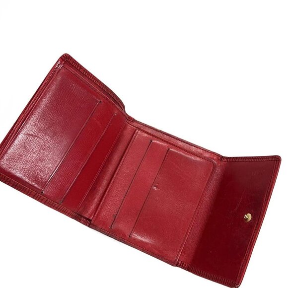 LOUIS VUITTON PorteMonnaie Viekart Credit M63487 Castilian Red Epi - MI0972 - Picture 3 of 5